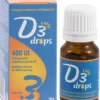 D3 Drops 400 Ui Integratore Vitamina D3 2,5ml