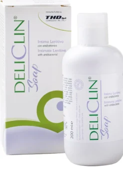 Deliclin Soap Detergente Intimo Lenitivo Con Antibatterico 200ml