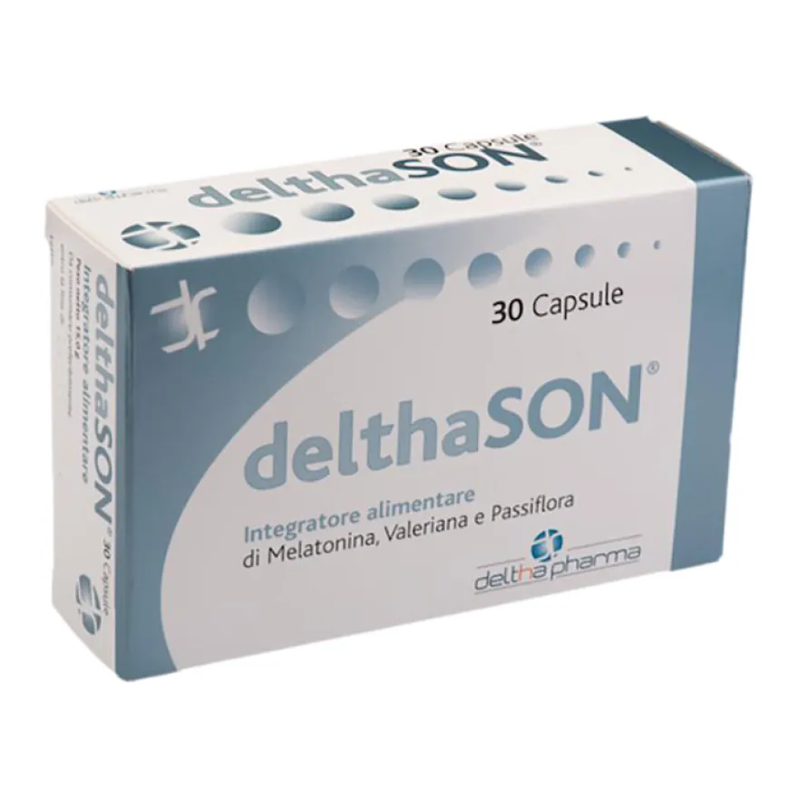 Delthason 30 Capsule Melatonina Per Sonno Tranquillo 30 Capsule