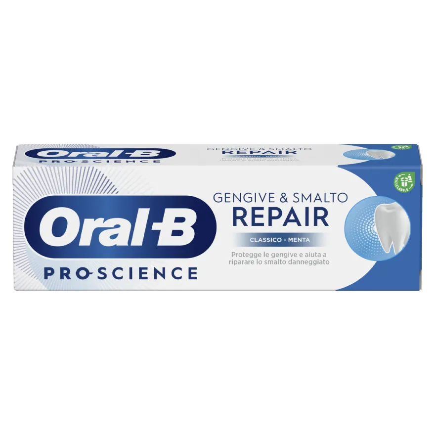 Dentifricio Oral-b Gengive & Smalto Repair Classico Menta 75ml