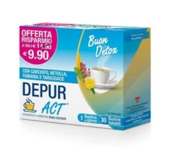 Depur Act Integratore Detox 30 Bustine