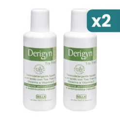 Derigyn Detergente Intimo Tea Tree Oil 2 confezioni da 300ml