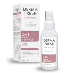 Dermafresh Deodorante Latte Efficace 24h Pelle Sensibile Efficacia Extra Delicata Antimacchia 100ml