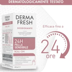 Dermafresh Deodorante Roll-on Pelle Sensibile 24h 50ml