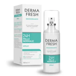 Dermafresh Deodorante Spray Efficace 24h Pelle Normale Antimacchia 100ml
