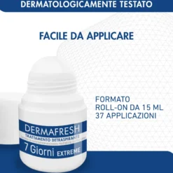 Dermafresh 7 Giorni Extreme Trattamento Detraspirante Roll On 15ml