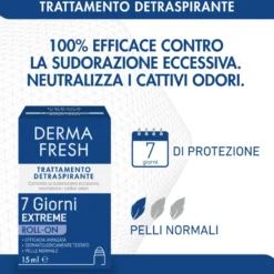 Dermafresh 7 Giorni Extreme Trattamento Detraspirante Roll On 15ml