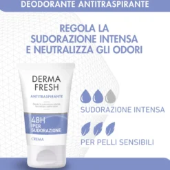 Dermafresh Ipersudorazione Efficace 48h Crema Antitraspirante 50ml