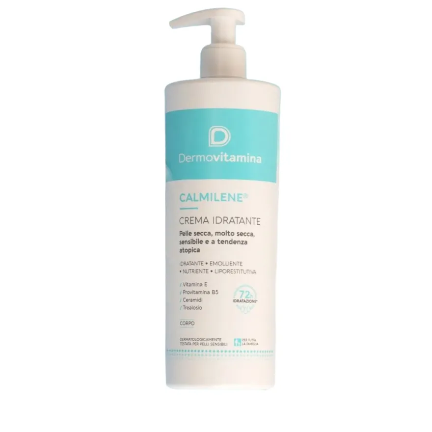 Dermovitamina Calmilene Crema Idratante Pelle Secche E Sensibile 500ml