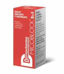 Dermovitamina Micoblock 3 In 1 Smalto Idratante E Traspirante Arancio Brillante 5ml