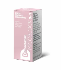 Dermovitamina Micoblock 3 In 1 Smalto Idratante E Traspirante Rosa Chiaro 5ml