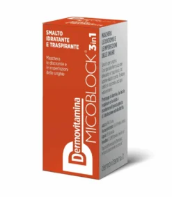 Dermovitamina Micoblock 3 In 1 Smalto Idratante E Traspirante Arancio Scuro 5ml