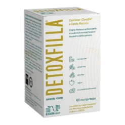 Detoxfilla Integratore Funzioni Depurative 60 Compresse