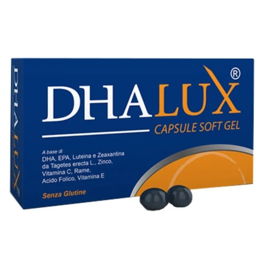 Dhalux Integratore Per Vista 30 Capsule Molli