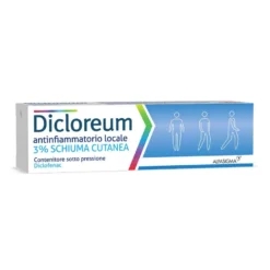 Dicloreum Antinfiammatorio Locale Per Dolori Articolari E Muscolari Dicoflenac 3% Schiuma Cutanea 50g