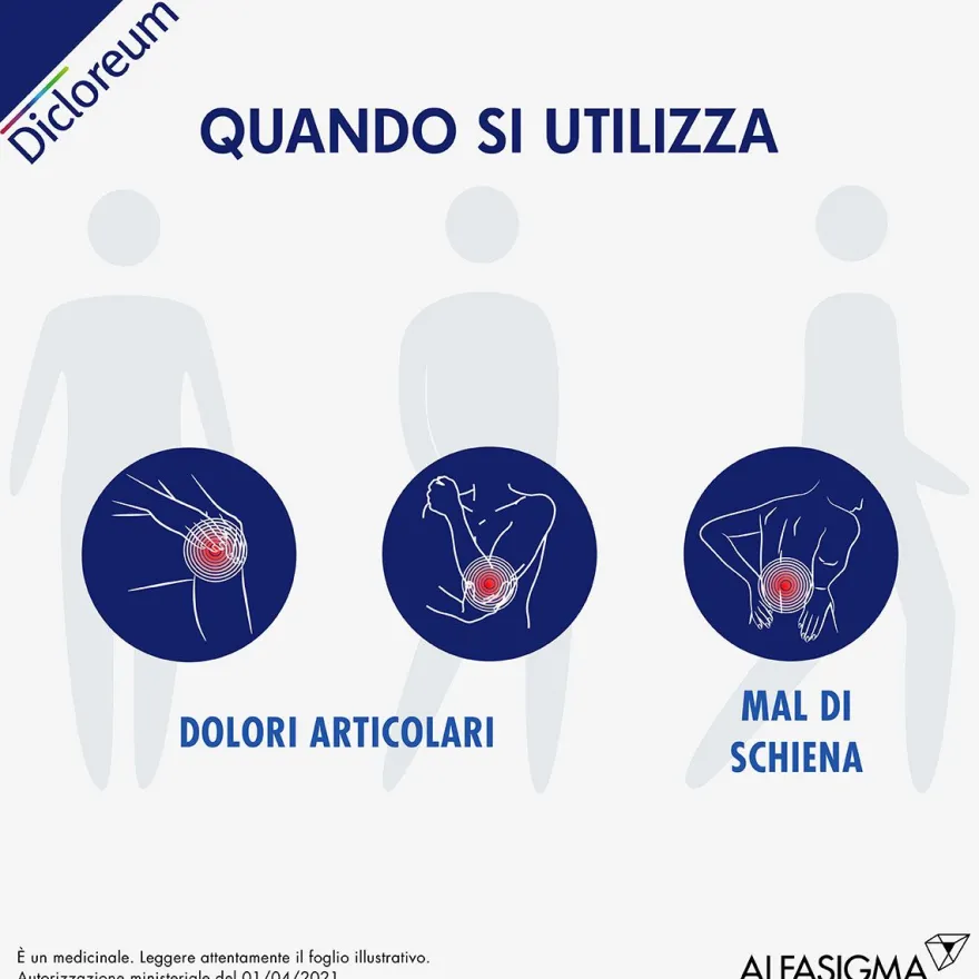 Dicloreum Unidie 5 Cerotti Medicati