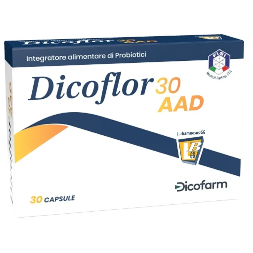 Dicoflor 30 Aad Integratore Di Fermenti Lattici Per Difese E Intestino 30 Capsule