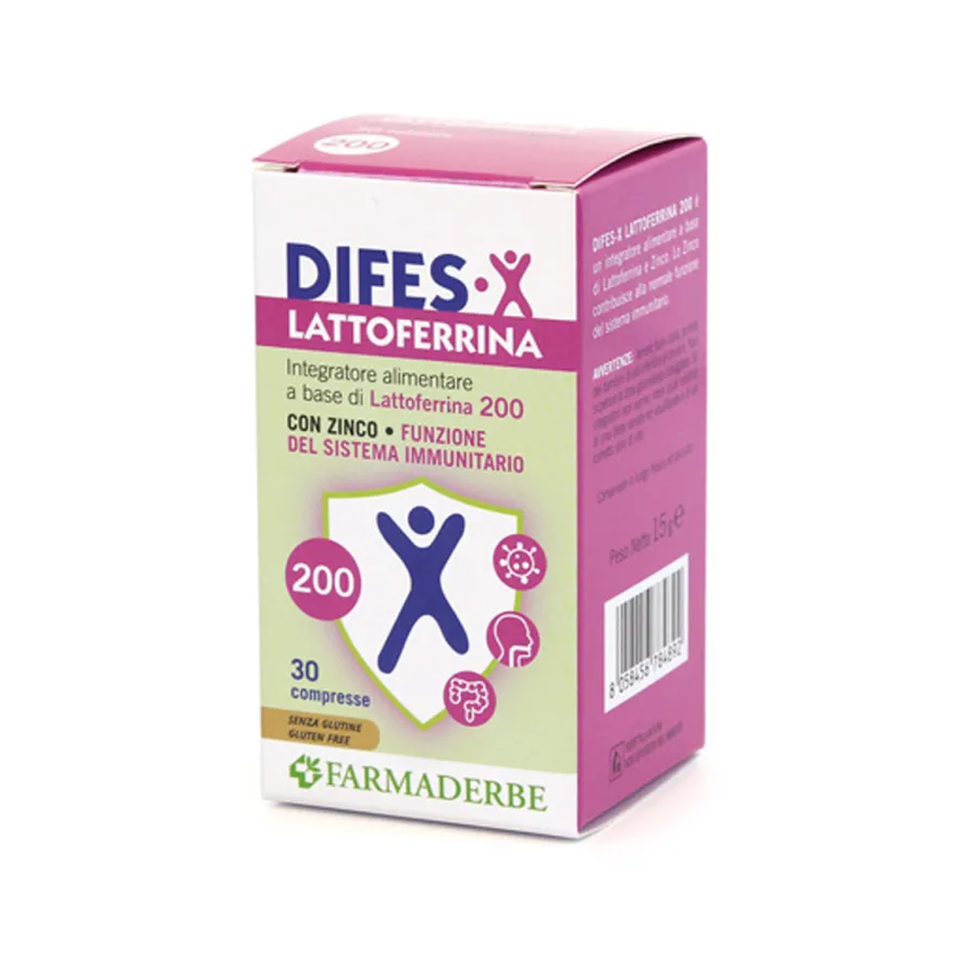 Difes X Lattoferrina 200 30 Compresse