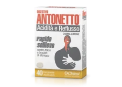 Digestivo Antonetto Acidità Riflusso Limone 40 Compresse Masticabili