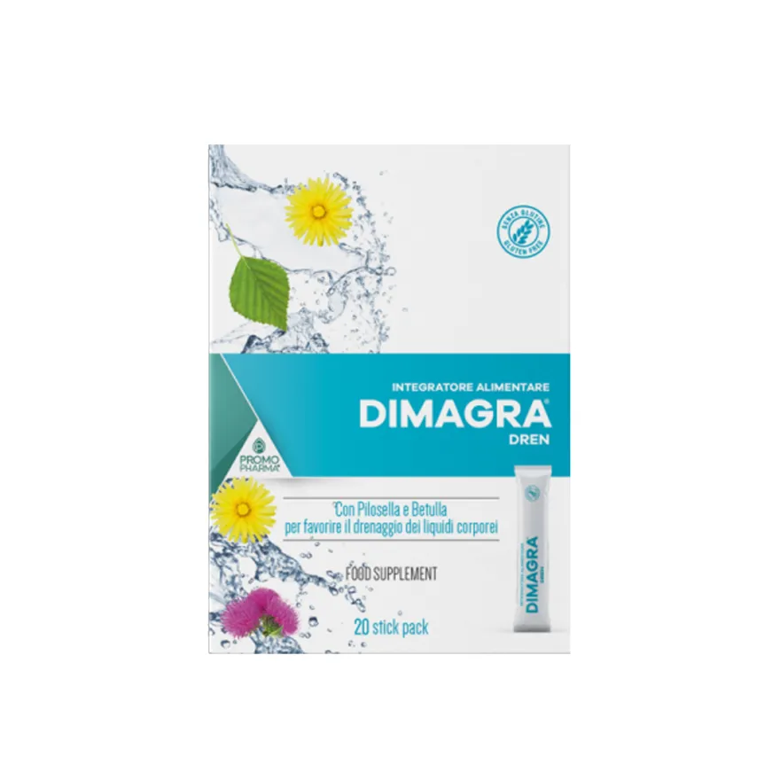 Dimagra Dren Integratore Drenante Stick 20x15ml