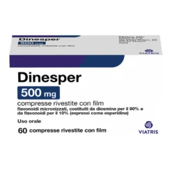 Dinesper Gambe Pesanti Ed Emorroidi 500mg 30 Compresse