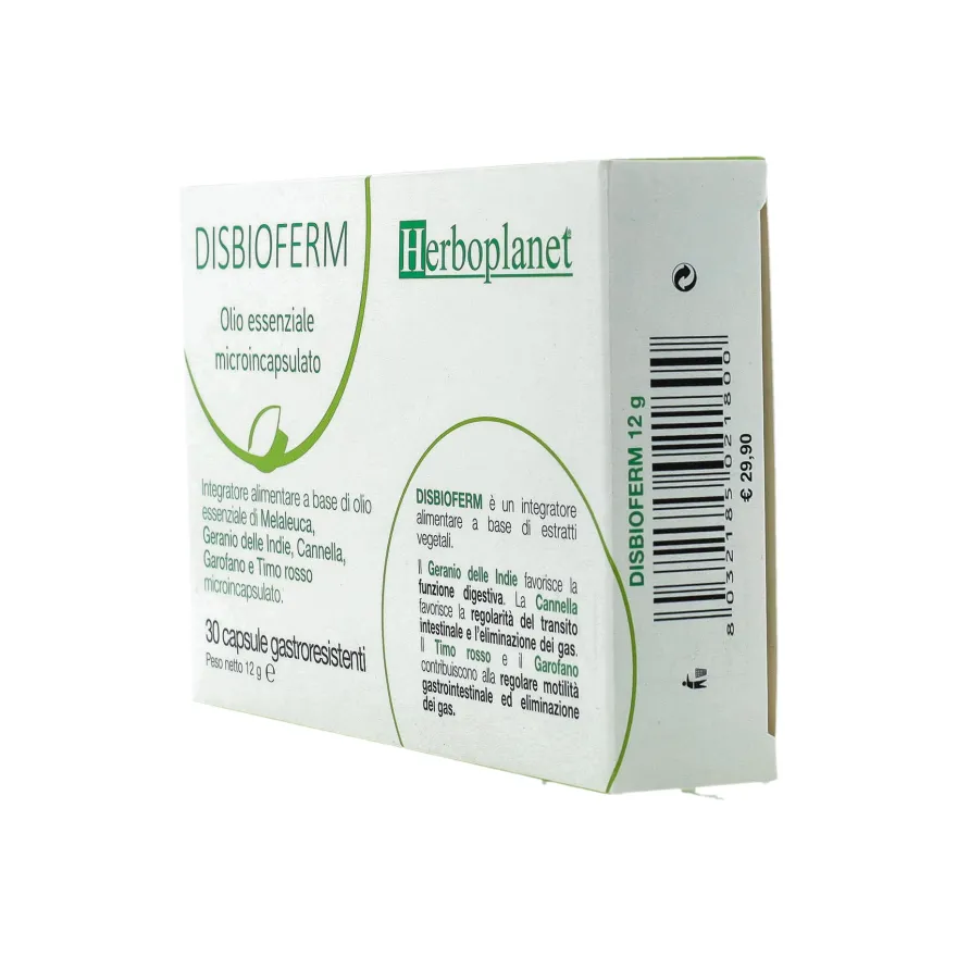 Disbioferm Integratore Funzione Digestiva 30 Capsule