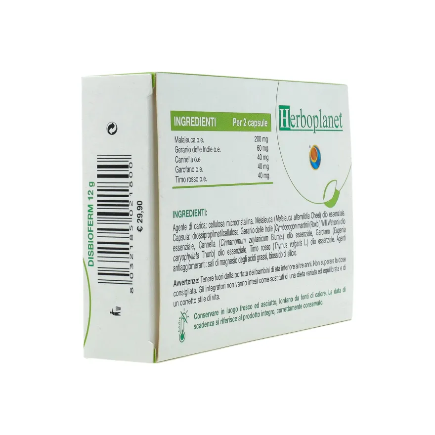 Disbioferm Integratore Funzione Digestiva 30 Capsule