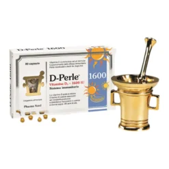 D-perle 1600iu Vitamina D3 Integratore Sistema Immunitario 80 Capsule