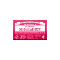 Dr. Bronner's Bar Soap Rose 140g