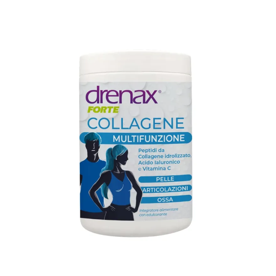 Drenax Forte Collagene Integratore Pelle Articolazioni Ossa 240g