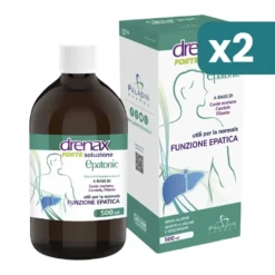 Drenax Forte Epatonic Soluzione Integratore Depurativo 2 confezioni da 500ml