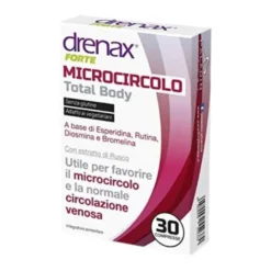 Drenax Forte Integratore Microcircolo Total Body 30 Compresse
