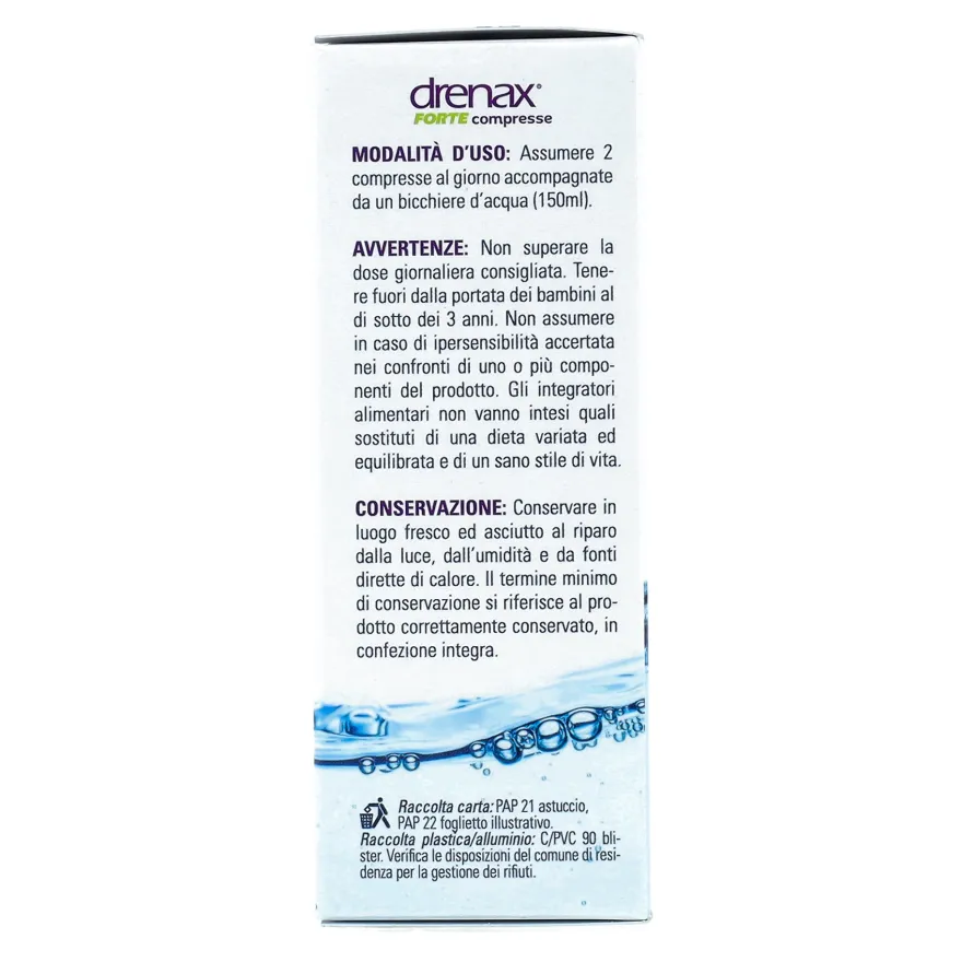 Drenax Forte Mirtillo 60 Compresse