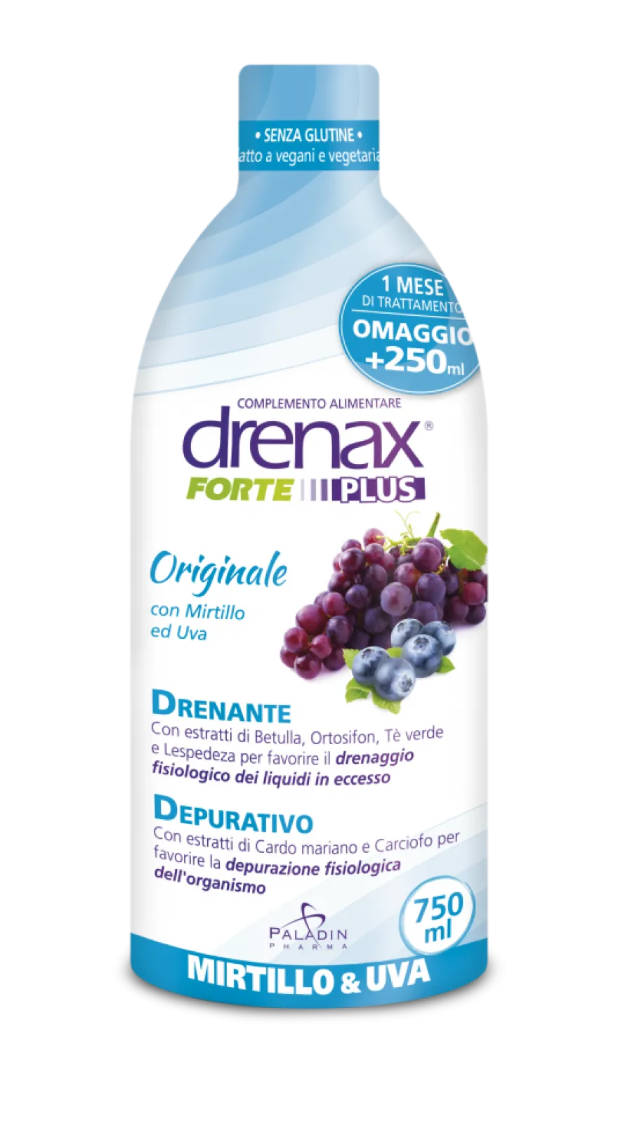 Drenax Forte Mirtillo 750ml