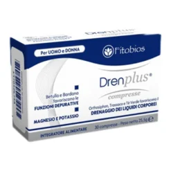 Drenplus Integratore Drenaggio Liquidi Corporei 30 Compresse