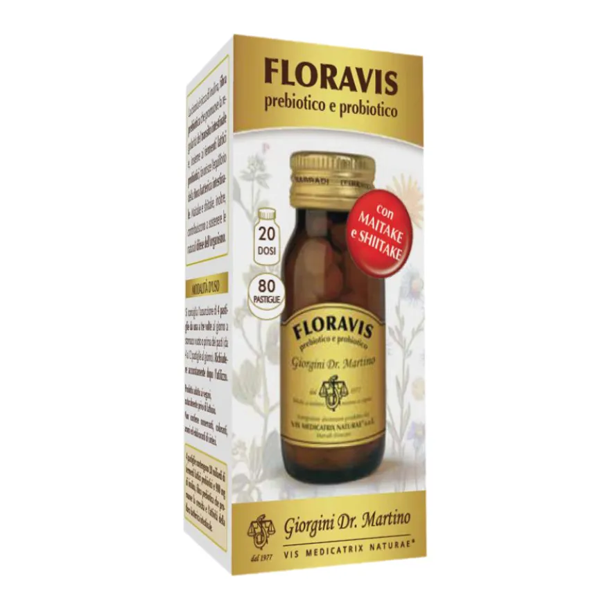Dr. Giorgini Floravis Integratore Probiotico E Prebiotico 80 Pastiglie