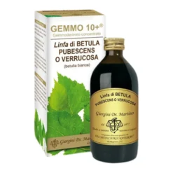 Dr. Giorgini Gemmo 10+ Linfa Betulla Bianca Integratore Ritenzione Idrica 200ml