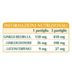 Dr. Giorgini Ginkgo Bilboa Estratto Titolato 60 Pastiglie