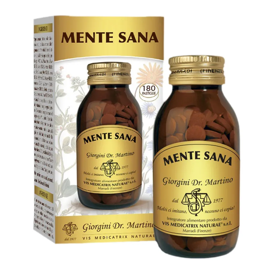 Dr. Giorgini Mente Sana Integratore Memoria E Concentrazione 180 Pastiglie
