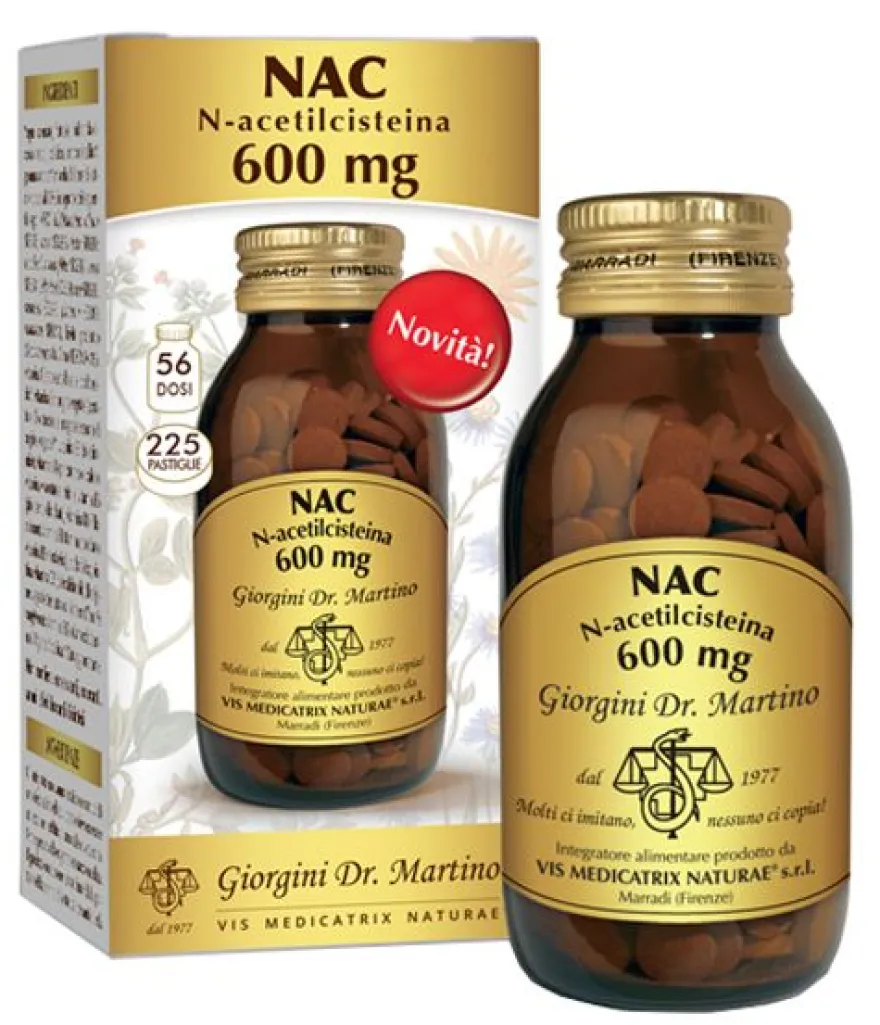 Dr. Giorgini Nac Integratore Per Vie Respiratorie 225 Pastiglie