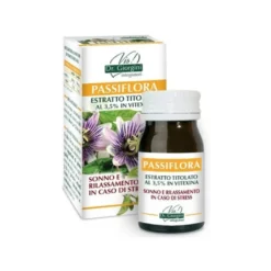 Dr. Giorgini Passiflora Estratto Titolato Integratore Stress 60 Pastiglie