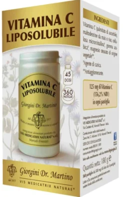 Dr. Giorgini Vitamina C Liposolubile Integratore Antiossidante 360 Pastiglie