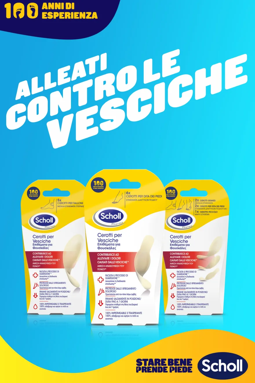 Dr.scholl Cerotti Vesciche Dita Piedi 6 Pezzi