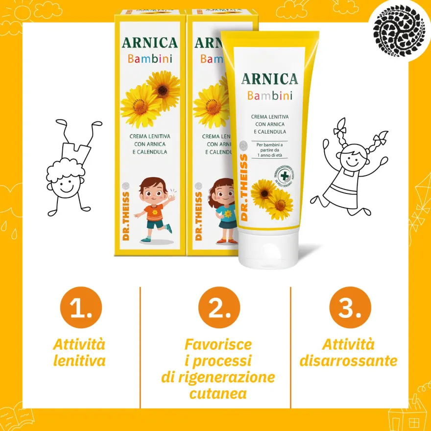 Dr. Theiss Arnica Bambini Crema Lenitiva Disarrossante 100ml