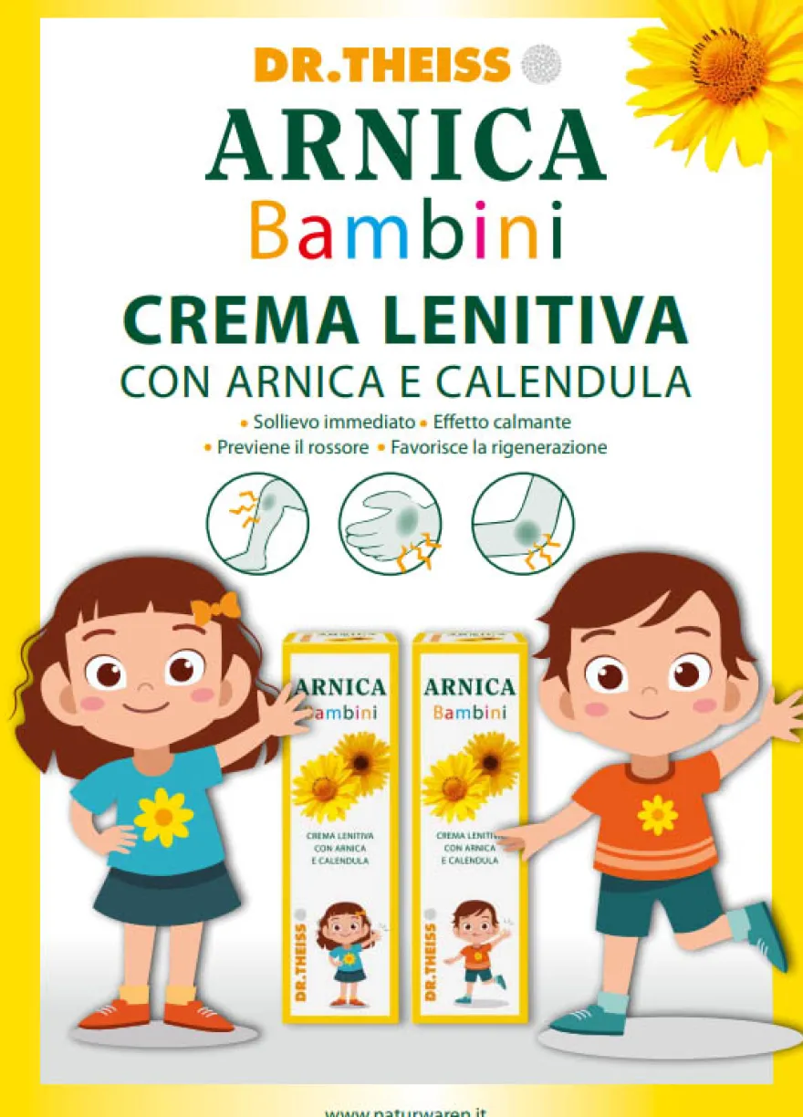 Dr. Theiss Arnica Bambini Crema Lenitiva Disarrossante 100ml