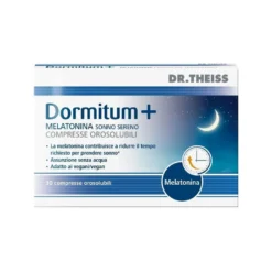 Dr.theiss Dormitum+melatonina Sonno Sereno Orosolubile Integratore Alimentare 30 Compresse