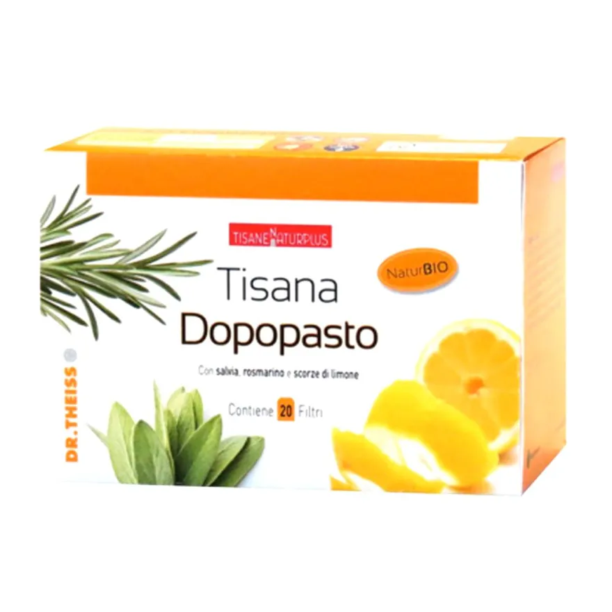 Dr.theiss Naturplus Tisana Dopopasto Acidità Di Stomaco 20 Filtri