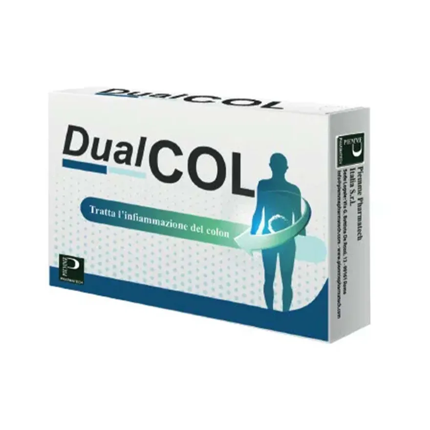 Dualcol Integratore Intestino Irritabile 30 Compresse