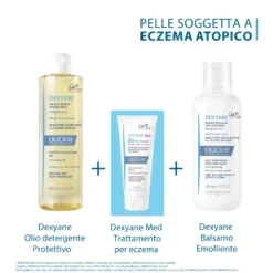 Ducray Dexiane Balsamo Emolliente Anti-grattage Nutre E Lenisce Pelle Secca A Tendenza Atopica 200ml