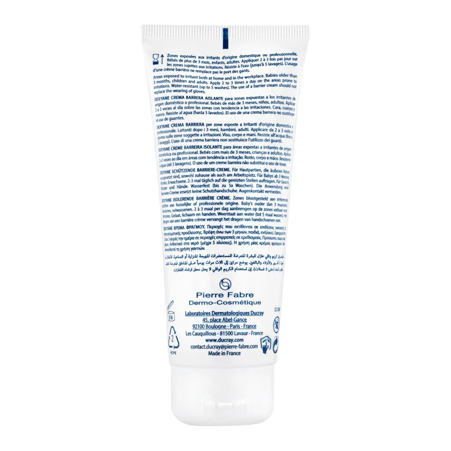Ducray Dexyane Crema Barrier Azione Protettiva Anti-irritazione Pelle Secca A Tendenza Atopica 100 Ml